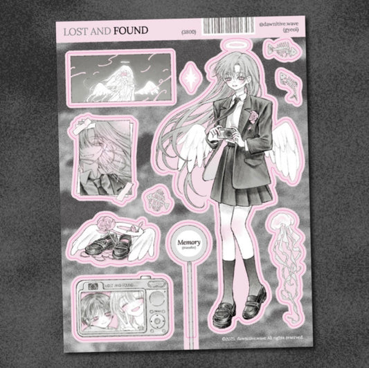 Dawnitive Wave Found Sticker