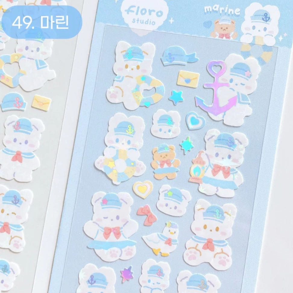 Floro Studio Marine Deco Sticker