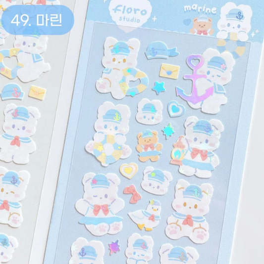 Floro Studio Marine Deco Sticker