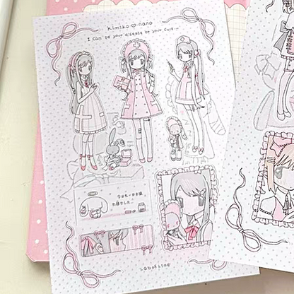 Lab of Line Bunny Rely Sticker