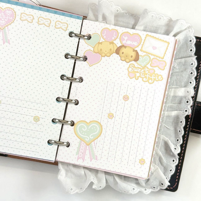 Slow Stuff A7 Heart Puppy Refill Page