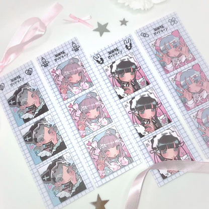 Cacacerulean First Aid ID Photo Sticker