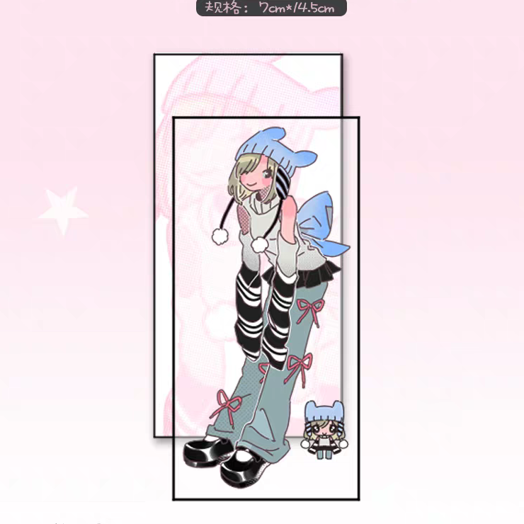 Cacacerulean Back To School Character Sticker
