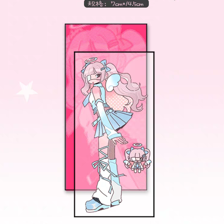 Cacacerulean Back To School Character Sticker