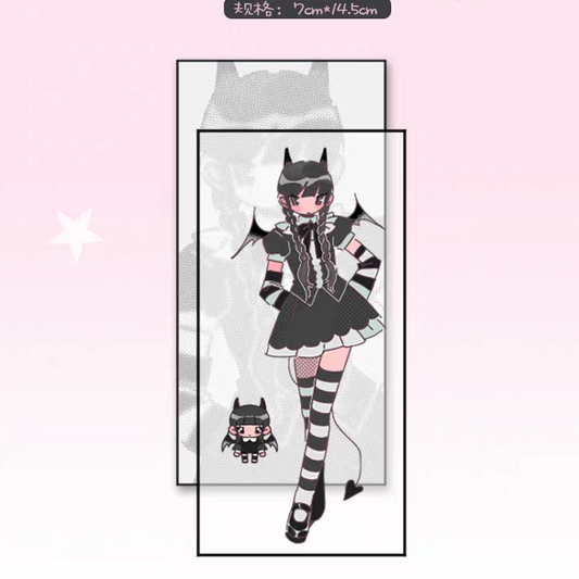 Cacacerulean Back To School Character Sticker