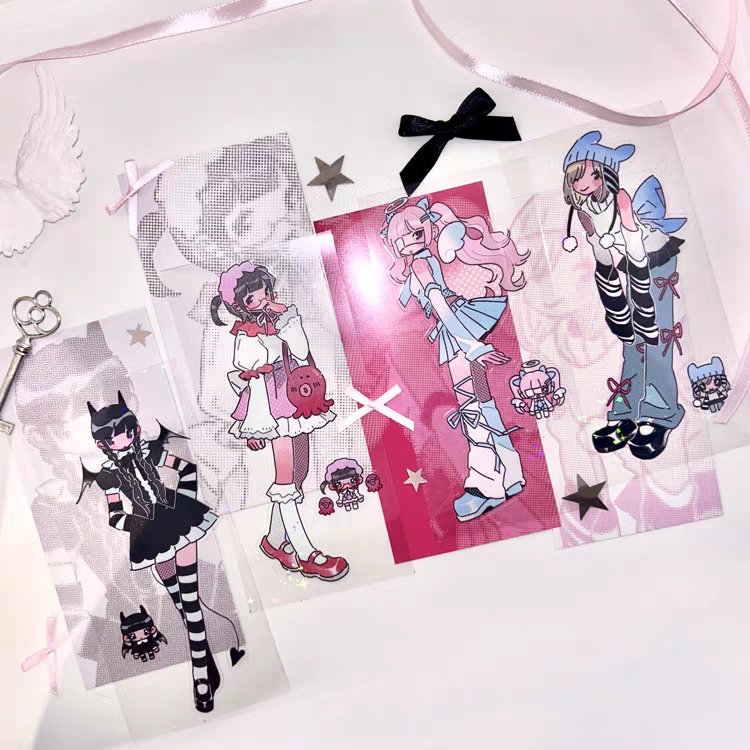 Cacacerulean Back To School Character Sticker