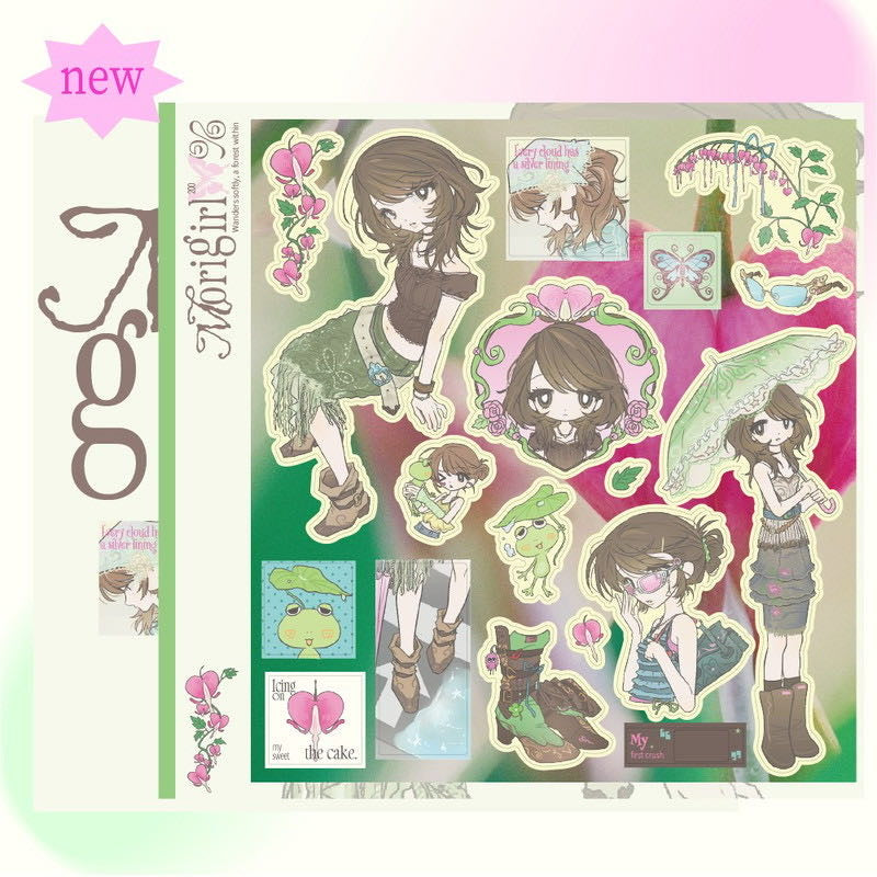 [JBeagoop] Mori Girl Sticker