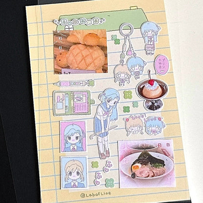Lab of Line Dessert Shop Sticker