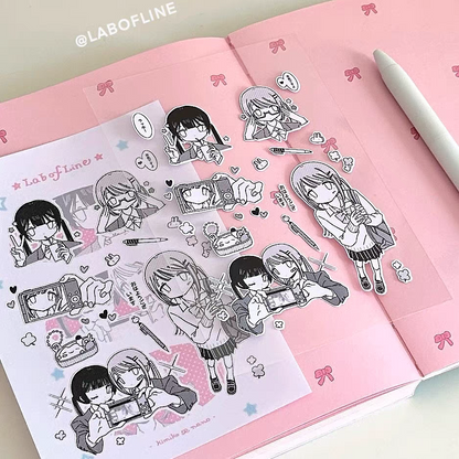 Lab of Line Taking Photo Sticker