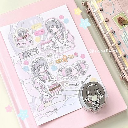 Lab of Line Baking Sticker
