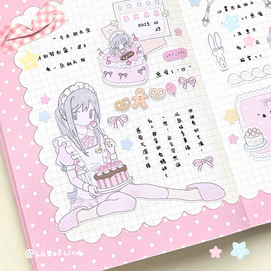 Lab of Line Baking Sticker
