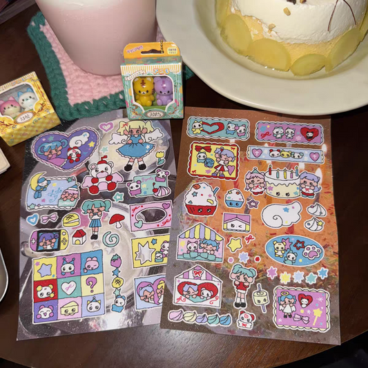 Creamhoneylin Cute Dessert Sticker