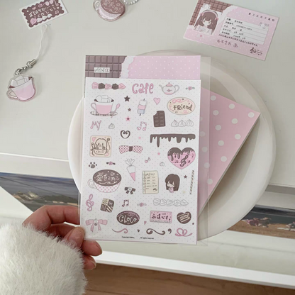 [All4u] Chocolate Sticker