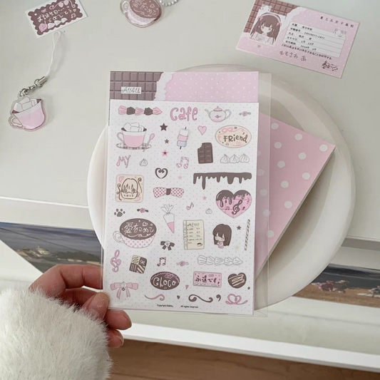 [All4u] Chocolate Sticker