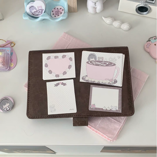 [All4u] Cocoa Tea Party Memo Set