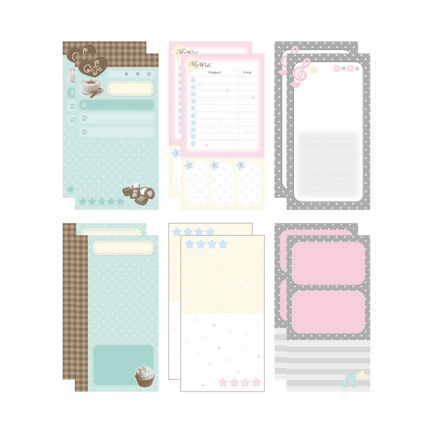 BIT BY BIT Dairy Sticker Pack