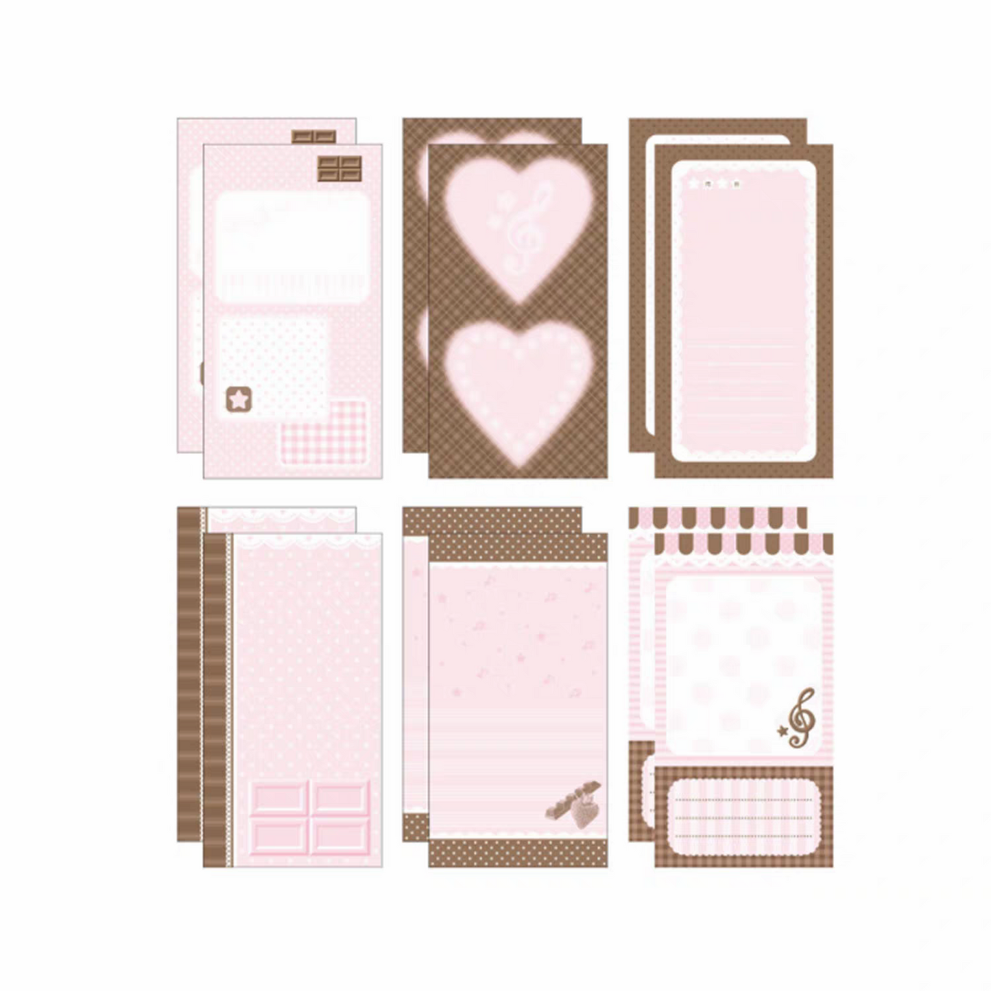BIT BY BIT Chocolate Strawberry Sticker Pack