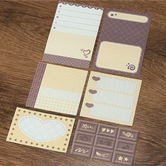BIT BY BIT Chocolate Banana Sticker Pack