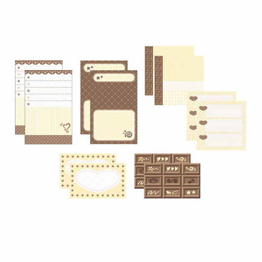 BIT BY BIT Chocolate Banana Sticker Pack