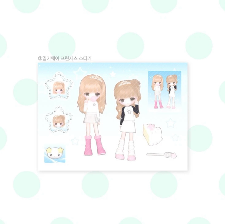 Coraltree Prince Girl Sticker