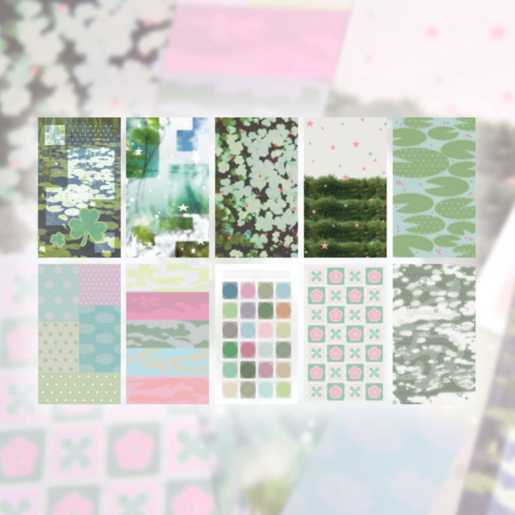 St2krs Color of Summer Sticker Pack 20p