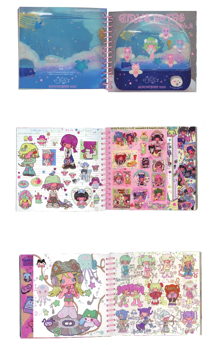 [Sunonebird] Girl's Notes vol.2 Art book