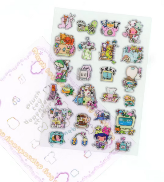Sunonebird Plush Toy Dependency Sticker