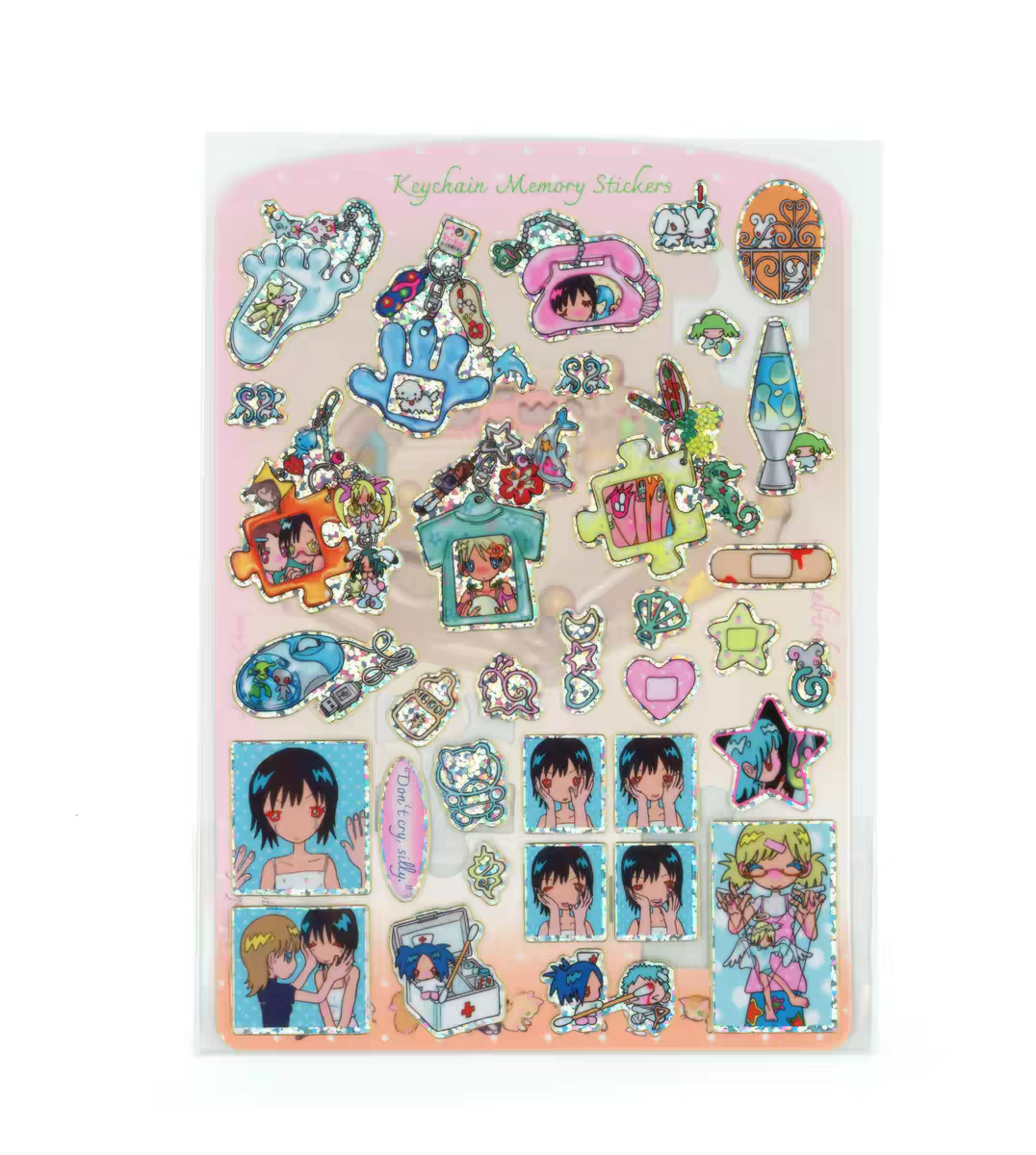 Sunonebird Keychain Memory Sticker
