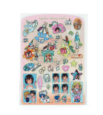 Sunonebird Keychain Memory Sticker