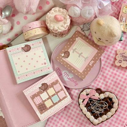 [Eating Cookies] Square Memo Pad