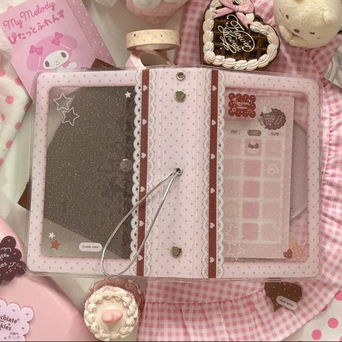 Eating Cookies A7 Cream Cake Dot Binder