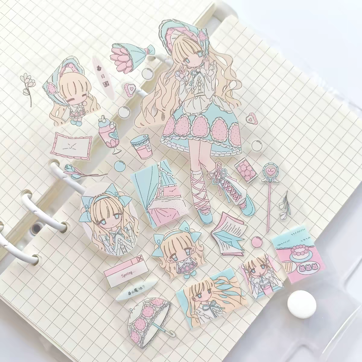 Rian Magic Sleepy Spring Sticker