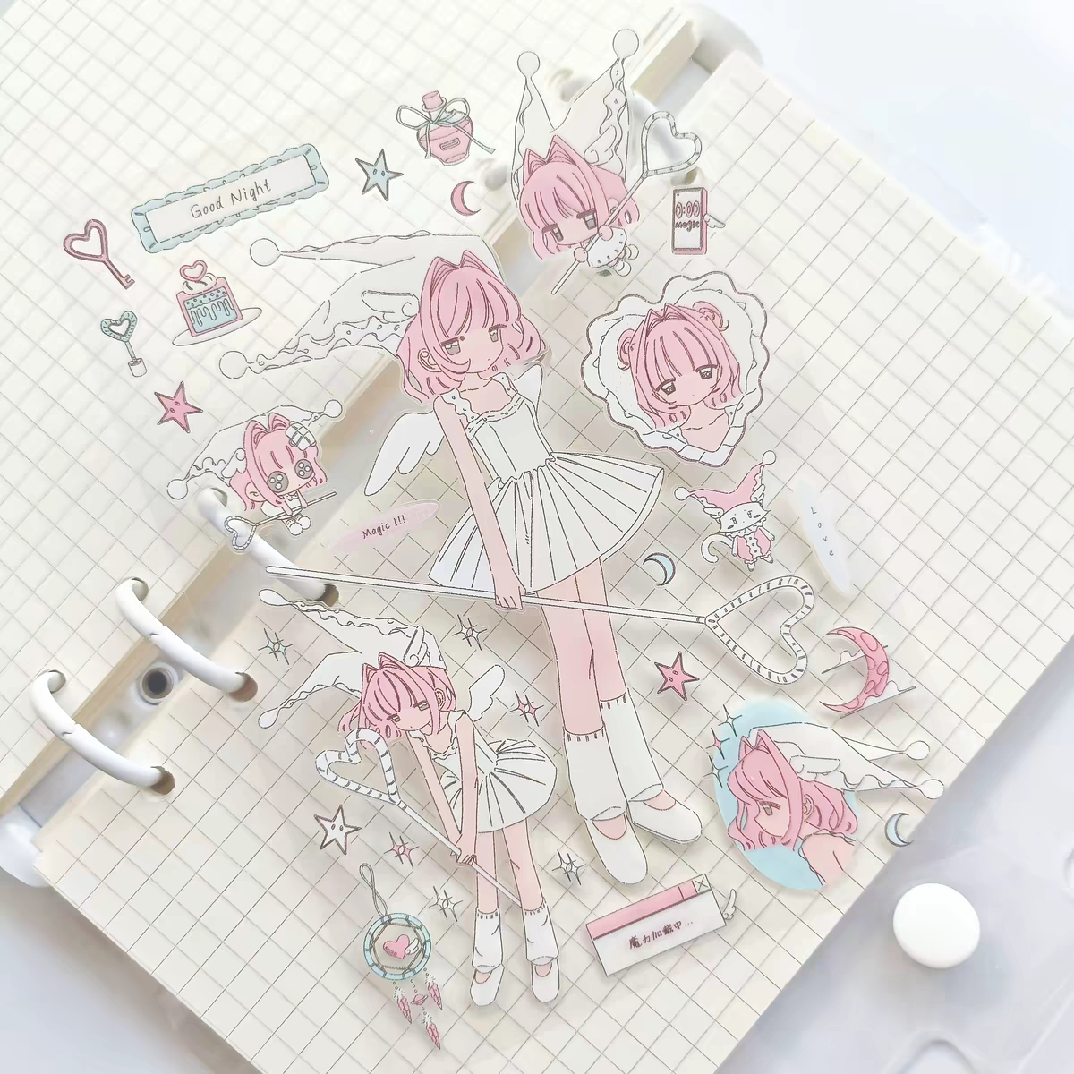 Rian Magic Star Witch Sticker