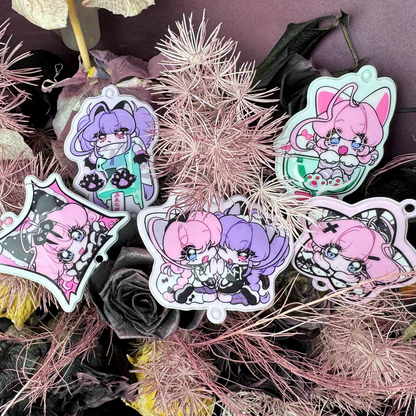 Lingqiqi Puffy Random Keychain