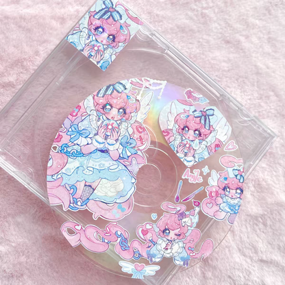 Lingqiqi Donut Angel Sticker