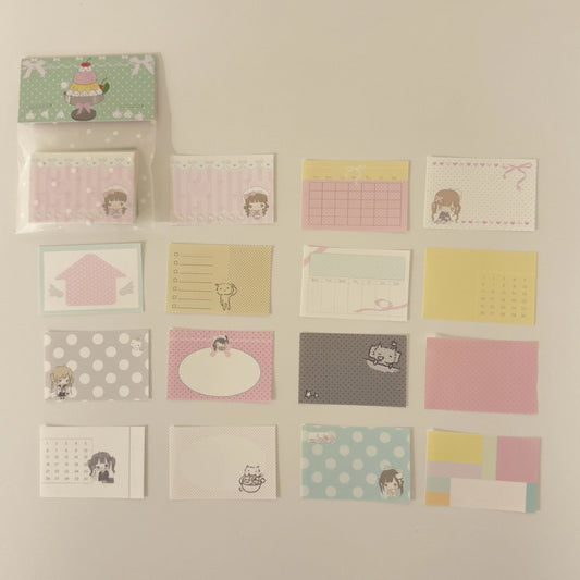 Little Cream Mini Memo Set vol.1