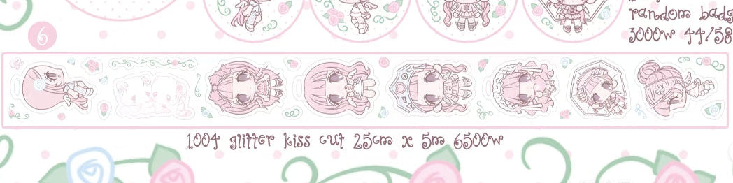 Pumpum Rose Kiss Cut Tape