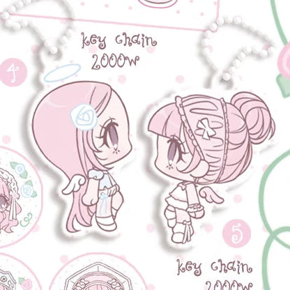 Pumpum Puffy Keychain #2