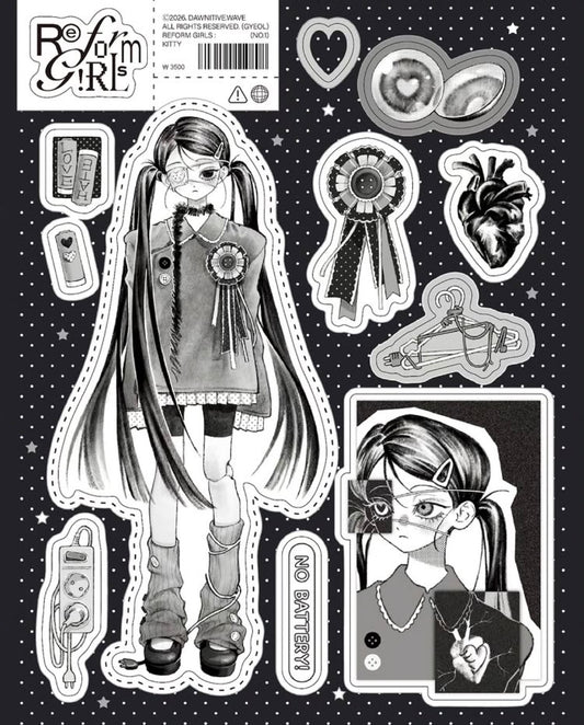Dawnitive Wave Reform Girls Sticker