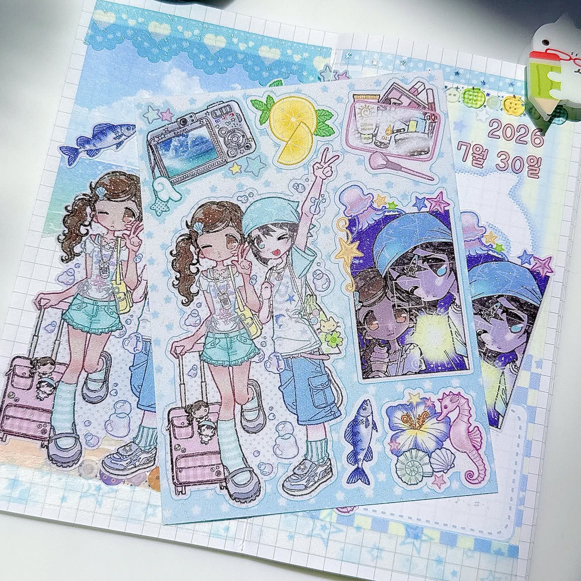 [Heez] Travel Together Sticker