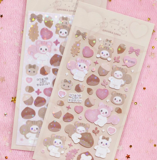 [Angora Lora] Baby Squirrel Sticker