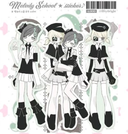 Siljong Melody School Sticker