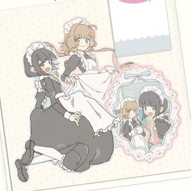 Kim Yunsu Maid Cafe Die Cut Sticker Pack
