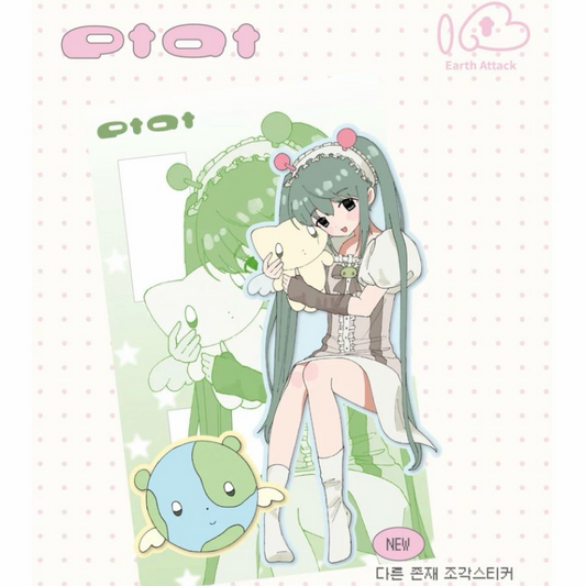 Earth Attack Other Things Sticker