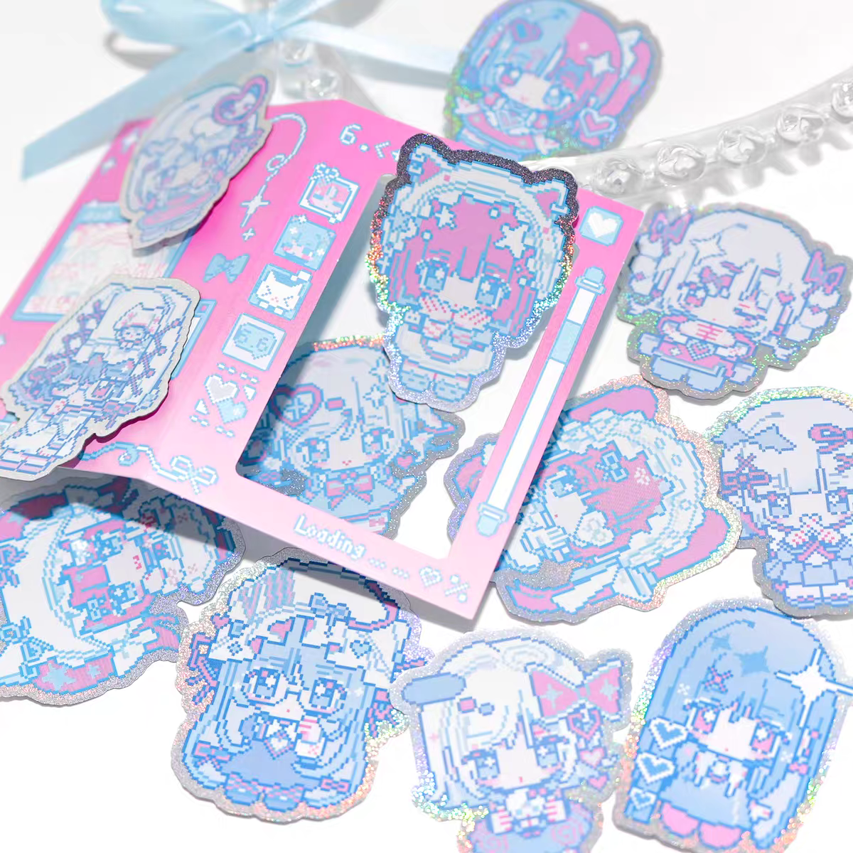 [Anarrator] Lovely Loading Sticker Pack