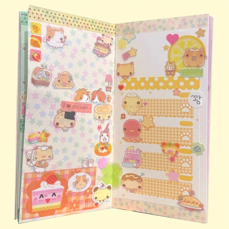 Happy Nyang Day Fried Food Sticker