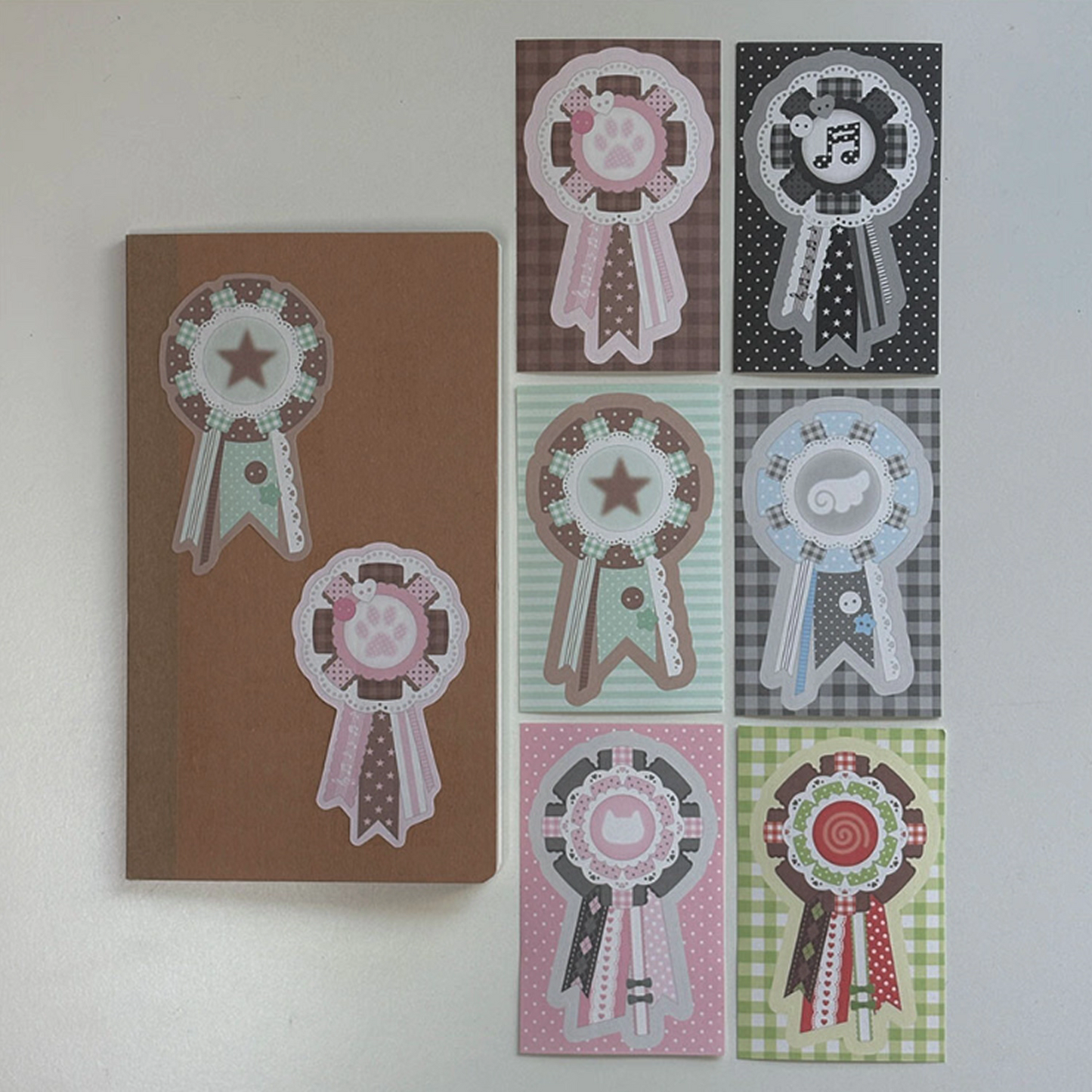 BIT BY BIT Ribbon Badge Sticker Pack