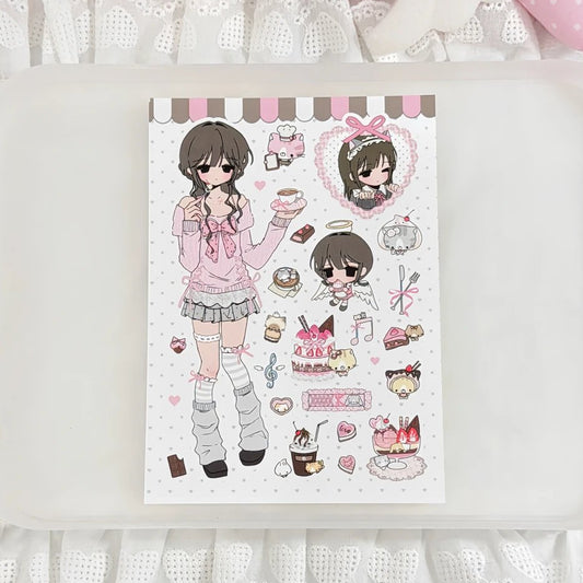 [Xiaoci] Strawberry Cocoa Sticker
