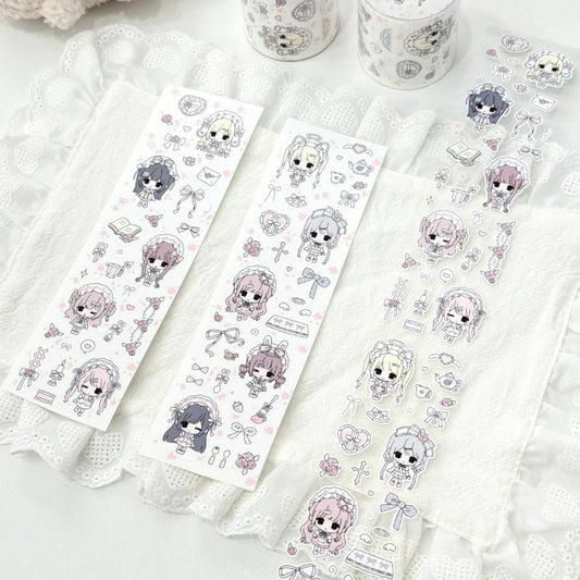 [Xiaoci] Rose Diary Kiss Cut Tape