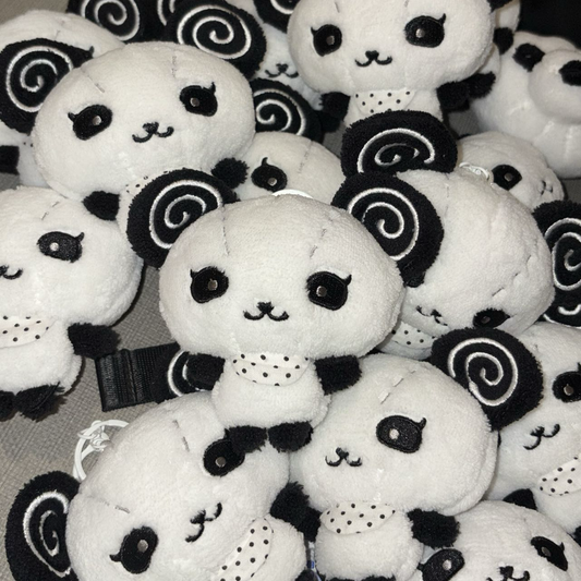 [Ribbon Honey] Panda Plush Keychain